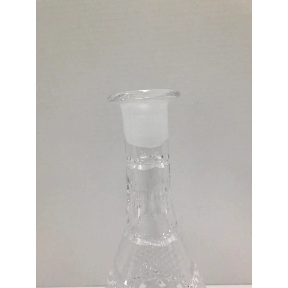 Vintage Heavy Cut Crystall Wine Decanter 12